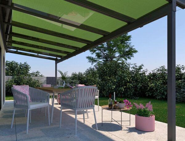 alt="Wintergartenmarkise für effektiven Hitzeschutz unter Glas – Maßanfertigung von Fensterkonzepte Schulze"