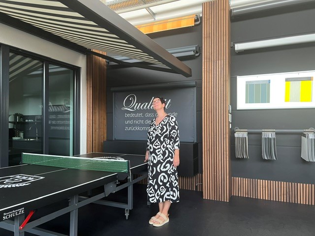 Erhardt-Kassettenmarkise mit Fernbedienung – hochwertige Lösung für Gartenbereiche